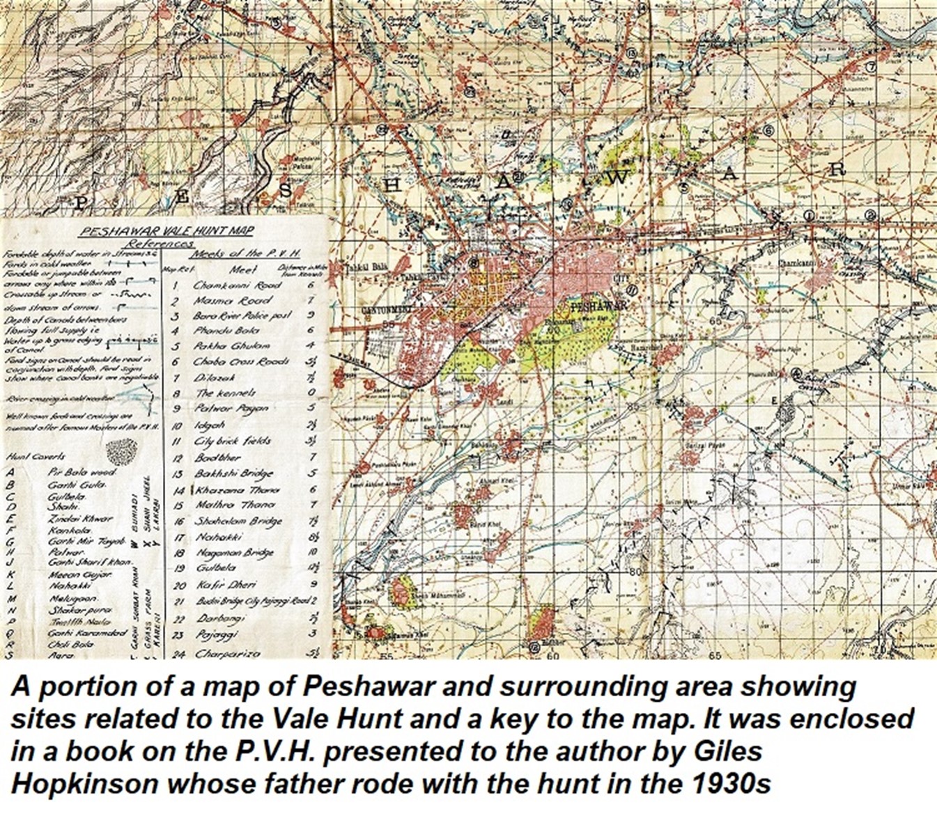 A realistic artists view of the terrain at Chillianwala battlefield