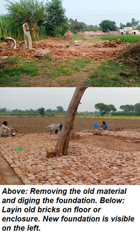 A realistic artists view of the terrain at Chillianwala battlefield