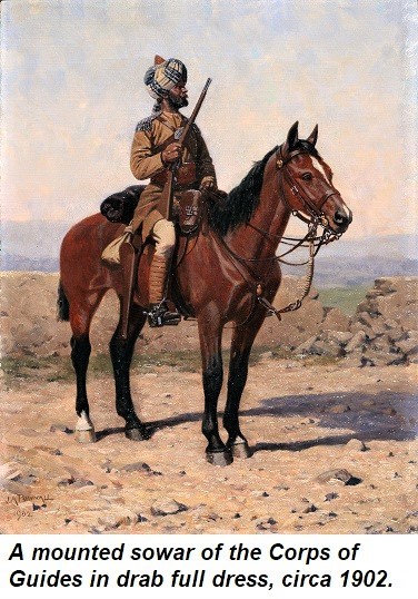 A realistic artists view of the terrain at Chillianwala battlefield