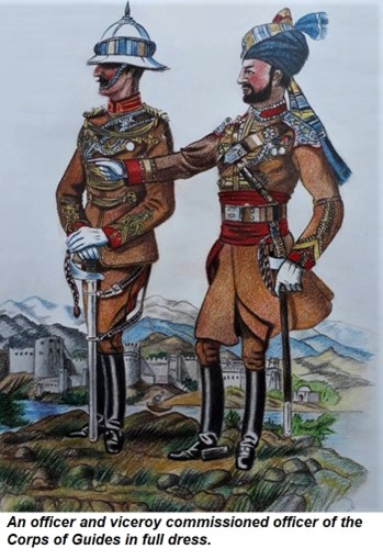 A realistic artists view of the terrain at Chillianwala battlefield