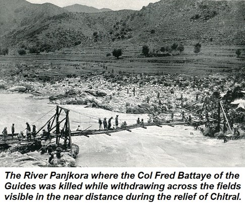 A realistic artists view of the terrain at Chillianwala battlefield