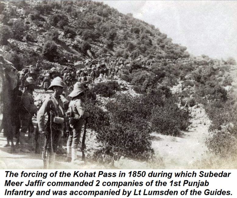 A realistic artists view of the terrain at Chillianwala battlefield
