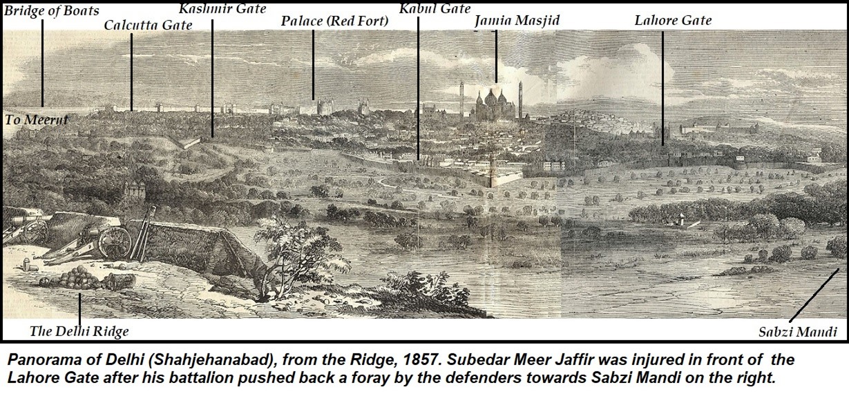 A realistic artists view of the terrain at Chillianwala battlefield