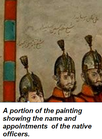 A realistic artists view of the terrain at Chillianwala battlefield