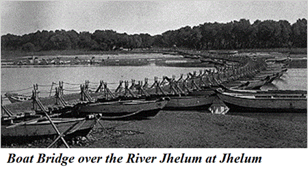 A realistic artists view of the terrain at Chillianwala battlefield