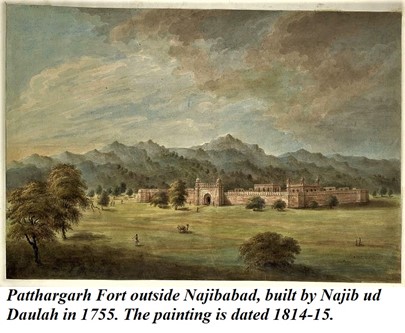 A realistic artists view of the terrain at Chillianwala battlefield