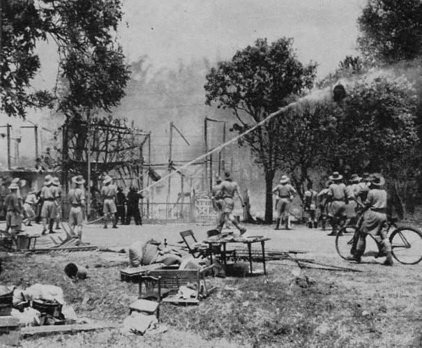 A realistic artists view of the terrain at Chillianwala battlefield