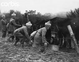 A realistic artists view of the terrain at Chillianwala battlefield