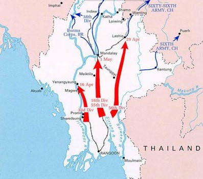 A realistic artists view of the terrain at Chillianwala battlefield